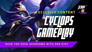 cyclops gameplay 2021 - mobile legend - build