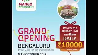 Mango Hypermarket Bangalore