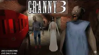 Playing as Granny with Super Nerf Gun vs Zombie Army Gameplay Animation #granny #shorts#animation
