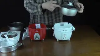 RIVAL RC61 6 cup rice cooker unboxing and review