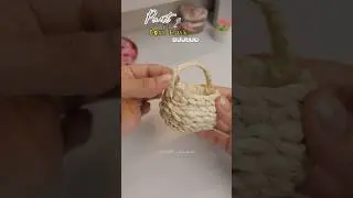 Part 2 of Corn Husk series ✨  DIY Basket 🤯😲 #shorts #diy