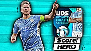 SCORE HERO ONLINE? NOVO JOGO DE FUTEBOL ONLINE ULTIMATE DRAFT SOCCER COM JOGADORES REAIS LICENCIADOS