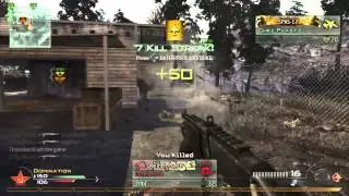 Modern Warfare 2 Multiplayer Game Play - 7 Man Spaz Feed (MW2)