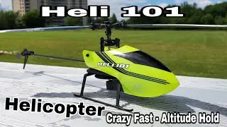 Heli 101 RC Helicopter (Crazy Fast) With Altitude Hold