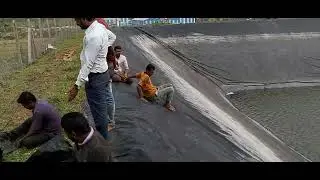shiv malhar plastic pondline paper Riperi patch work Arihant Sugar Factory jainapur karanataka