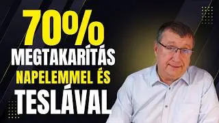 Napelemes rendszer: 70 % megtakarítás napelemmel?