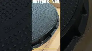 Manhole cover, SMC composite manhole cover and frames, 900MM D400/E600 Locking Sealing Manhole Cover