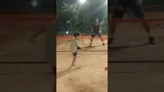 Mini tennis for kids , play and stay , tennis fun , rally , Hand Eye Coordination
