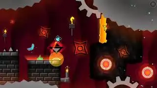 God Yeeter 100% ( Easy Demon ) By Danzmen ( 1 Coin Only ) in Geometry dash