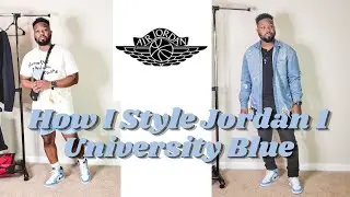 HOW I STYLE JORDAN 1 UNIVERSITY BLUE