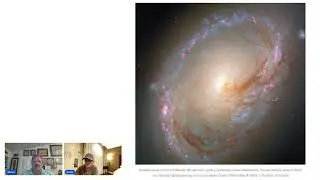 A Galaxy warped by gravity glows with baby stars