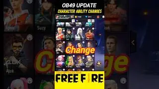 OB49 Top 6 Character Skills Changes || OB49 Update Character Ability Change || Sonia Ability Changes