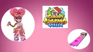Playing as Pink Aphrodite Valentina with the Heart stopper board in Subway Surfers Greece 2025!