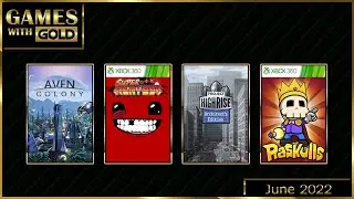 Xbox Live Games With Gold for June 2022