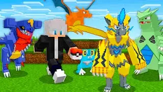 SOBREVIVI NA POKEDROCK SERP A MELHOR ADDON DE POK&Eacute;MON DO MINECRAFT!