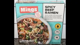 Mings by Chef Ming Tsai: Spicy Beef Ramen Frozen Meal Review