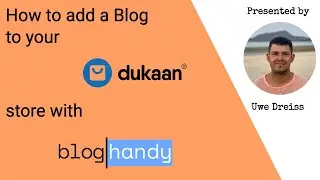 How to add a Blog to your Dukaan store with BlogHandy