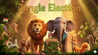 Jungle Election #kidsstory #marathi #story #youtubeshorts #ytshorts #youtube #youtuber#election 