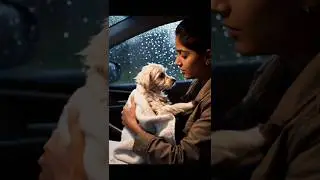 Heartwarming White Puppy Rescue Story | Cold Rainy Night to Loving Home
