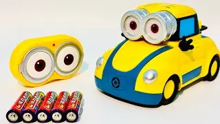 Minions RC Car Unboxing & Review | Crayon Shin-chan & Transform Drift RC Cars Immersive Fun!