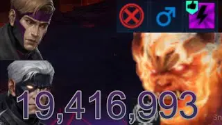 Gambit & Cable ABL 19.4M | mutant male shock - Marvel Future Fight 