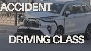 Driving Class Day 4 | what I learned today | Driving Lesson | Road Accident in Qatar 