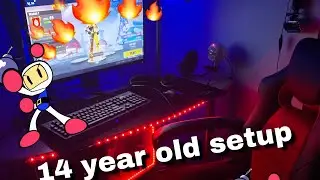 14 year old gaming setup (2019)