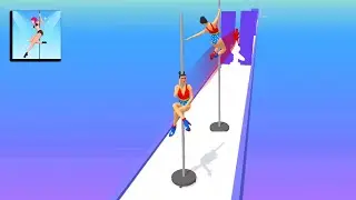 Pole Dance! 👯💃 All Levels Gameplay Android,ios #shorts