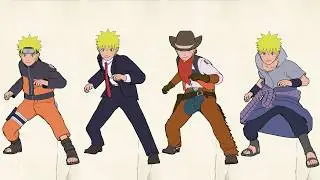 Naruto X Boruto UNSC All Characters Costumes and Colors
