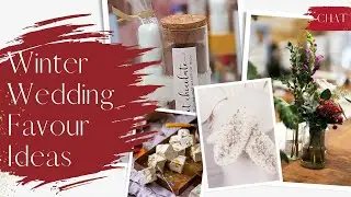 Wedding Favour Inspiration for Your Winter Wedding