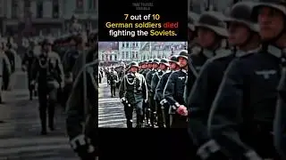 Most German WWII Deaths Happened on the Eastern Front Against the Soviets #shorts