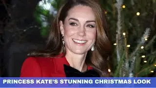 Princess Kate&rsquo;s Stunning Christmas Look Revealed | Royal Fashion Inside Westminster Abbey