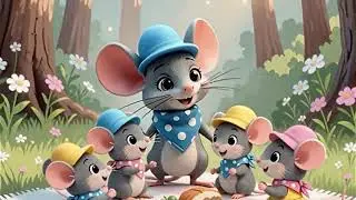 A fun Picnic in the Woods / Kiddies animation videos/Perkins the Mouse/ The Brownlow Family Mouse.