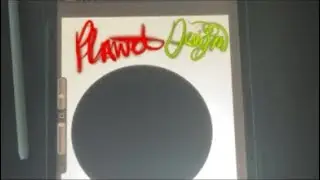 Designing a planet on pro create