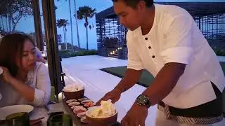Dining experience at The Warung by Alila Villas Uluwatu