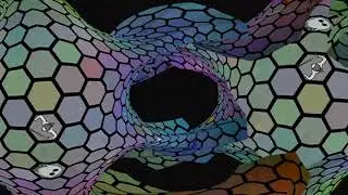 Euclidean plane in S3 (VR version) -- Rainbow