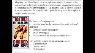 BUSINESS BITES   LRA3 Collective Bargaining and Dispute Resolution