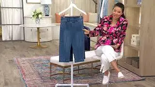 Isaac Mizrahi Live! True Denim Pedal Pusher on QVC