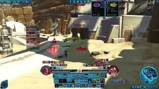 Swtor 7.7 Arena PvP - Arsenal Merc gameplay - Gunnery Commando
