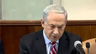 Video PM Netanyahu's Opening Remarks at Cabinet Meeting   24 11 2013