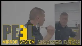 Our Peel Mirror System is Shatter Resistant!