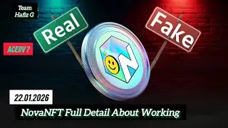 NovaNFT Full Detail About Working and withdrawal |ACEOV kea hai? Kea ye Long Term Platform hai?