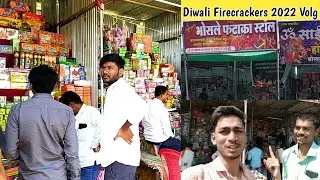 Firecrackers Market In Vaijapur | Diwali Volg 2022 | Firecrackers Stall Volg 2022 | Patakhe Volg