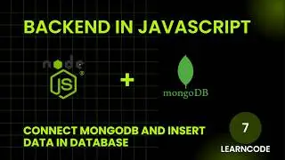 How T Connect MongoDB And Insert Data in Database #7