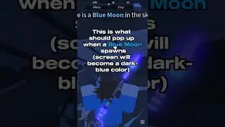 BLUE MOON UPDATE GUIDE  #roblox #fisch