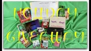 HUGE INTERNATIONAL HOLIDAY MAKEUP GIVEAWAY 2017 (Closed)
