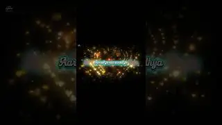 Aradhya 💖 Black Screen Lyrical Song | Kushi | Vijay Deverakonda | Samantha | Telugu Melody