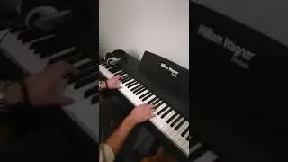Amateuer Piano Progress - after approximately one month (slip note technique)