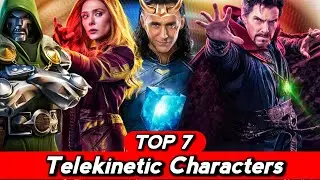 Top 7 Telekinesis Superheroes and Supervillans Explained in Hindi (SUPERBATTLE)