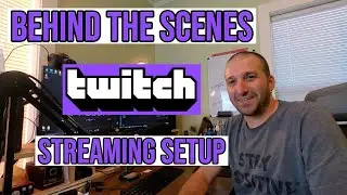 Twitch Streaming Setup - Behind The Scenes - Greenscreen, Canon M50, Rode Podmic